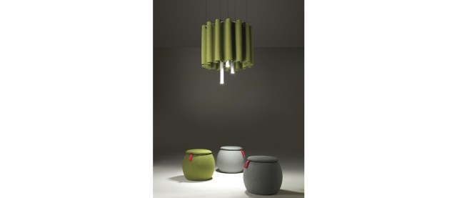 Clasp Ring ηχοαπορροφητικό πάνελ φωτισμού